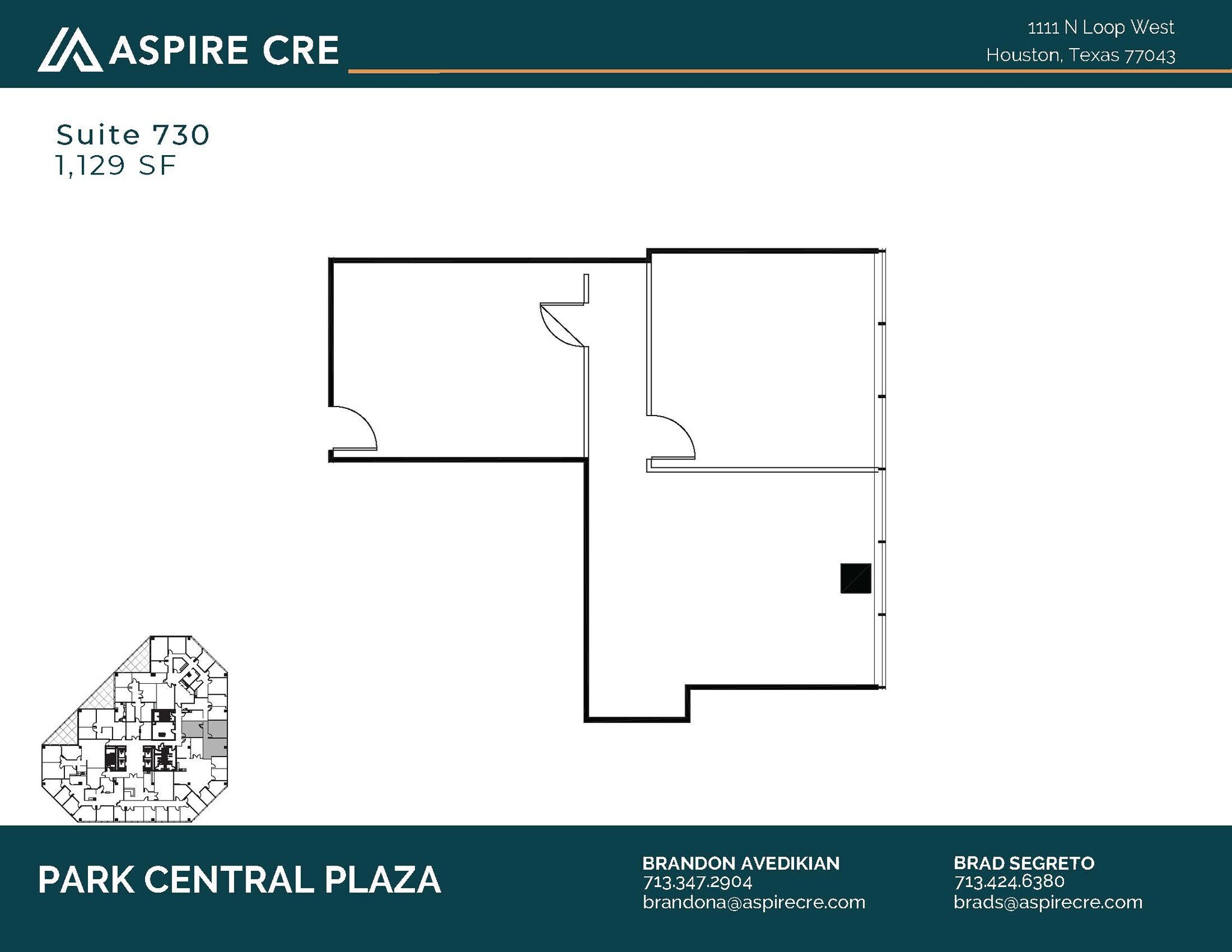 1111 N Loop W, Houston, TX for lease Floor Plan- Image 1 of 1