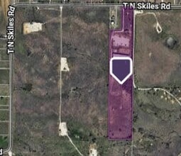 7895 T N Skiles Rd, Ponder, TX - AERIAL  map view