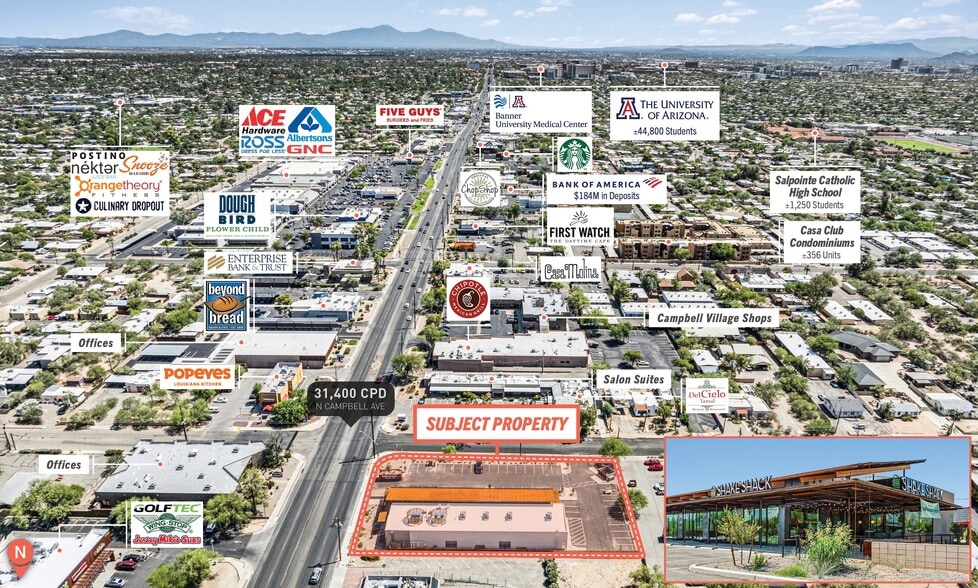 3105 N Campbell Ave, Tucson, AZ for sale - Building Photo - Image 1 of 5