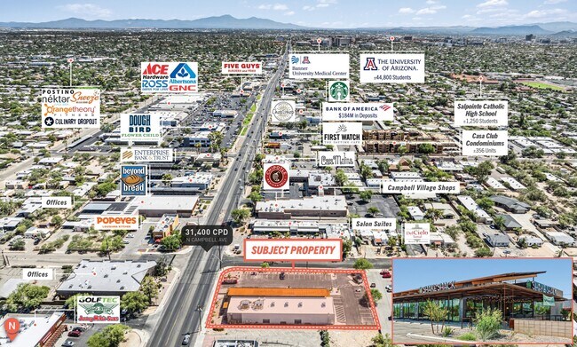More details for 3105 N Campbell Ave, Tucson, AZ - Retail for Sale