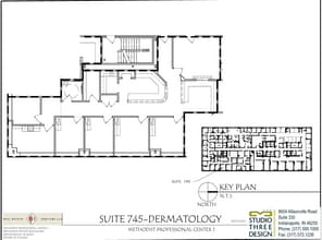 1801 N Senate Blvd, Indianapolis, IN à louer Plan d’étage- Image 1 de 1