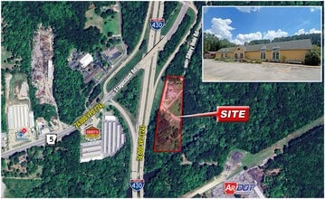 7901 Stagecoach Rd, Little Rock, AR - Aerial map view