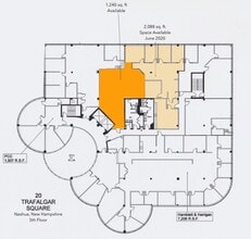 20 Trafalgar Sq, Nashua, NH à louer Plan d’étage- Image 1 de 1