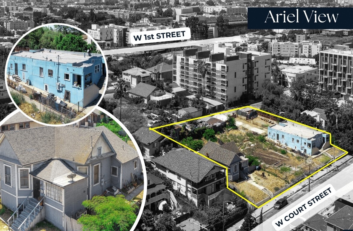 1272-1276 W Court St, Los Angeles, CA à vendre Photo principale- Image 1 de 9