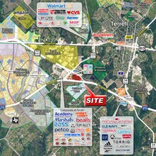 NEC FM-148 & I-20, Terrell, TX - Aerial  map view