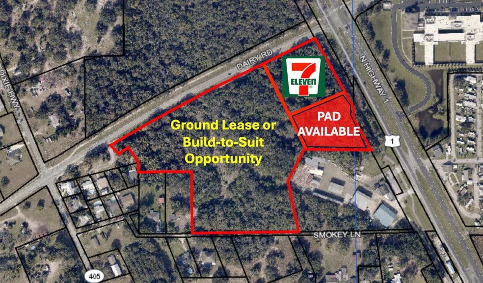 Us-1 and Dairy Road, Titusville, FL for lease - Building Photo - Image 2 of 4