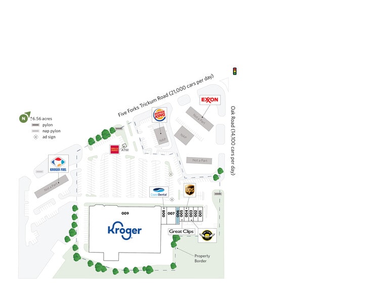3050 Five Forks Trickum Rd SW, Lilburn, GA for lease - Site Plan - Image 2 of 7