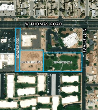 Plus de détails pour N 41st Ave & W Thomas Rd, Phoenix, AZ - Terrain à vendre