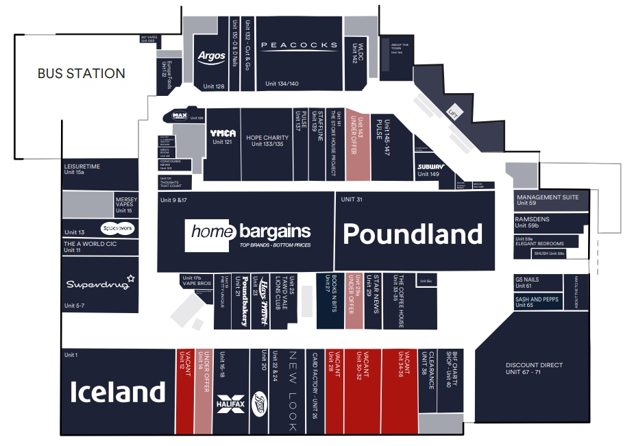 Southway, Skelmersdale for lease Floor Plan- Image 1 of 1