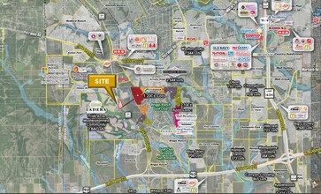 TX-211 & W. Grosenbacher Road, San Antonio, TX - AERIAL map view