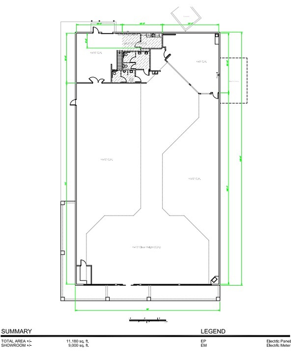119 W Marshall Ave, Longview, TX à vendre Plan d’étage- Image 1 de 1