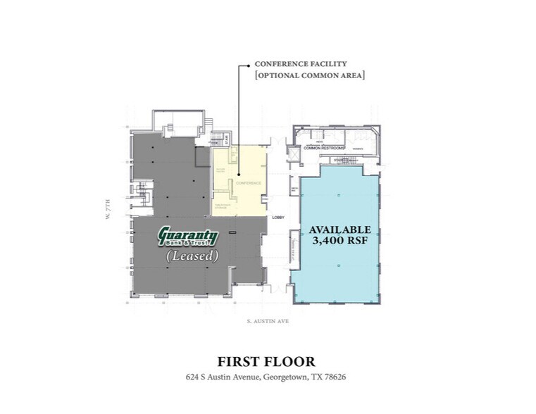 624 S Austin Ave, Georgetown, TX à louer - Photo du bâtiment - Image 2 de 4