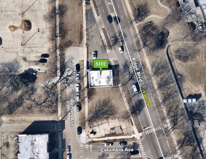 6740 N Ridge Blvd, Chicago, IL à louer - Aérien - Image 2 de 11