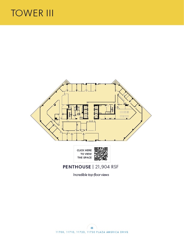 11700 Plaza America Dr, Reston, VA à louer Plan d’étage- Image 1 de 1