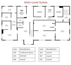 6302 Odana Rd, Madison, WI for lease Floor Plan- Image 1 of 2