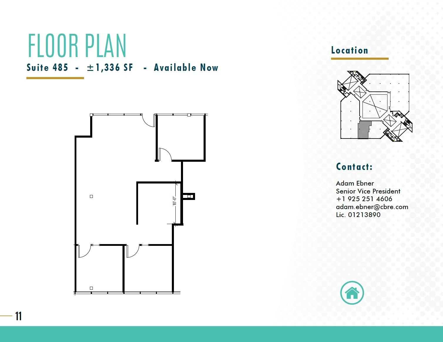 2333 San Ramon Valley Blvd, San Ramon, CA à louer Plan d’étage- Image 1 de 1