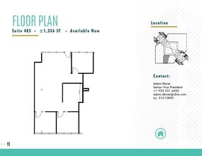 2333 San Ramon Valley Blvd, San Ramon, CA à louer Plan d’étage- Image 1 de 1