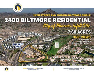 Plus de détails pour 2400 E Arizona Biltmore Cir, Phoenix, AZ - Terrain à vendre