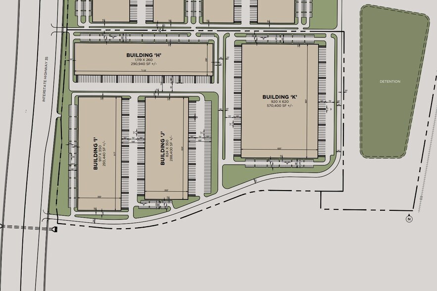 6100 N Stemmons Fwy, Sanger, TX à louer - Photo du bâtiment - Image 2 de 6