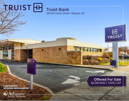 Truist Bank | 7.00% CAP | Absolute Net Lease - NNN Property