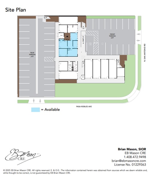 900 N San Antonio Rd, Los Altos, CA for lease - Site Plan - Image 3 of 3