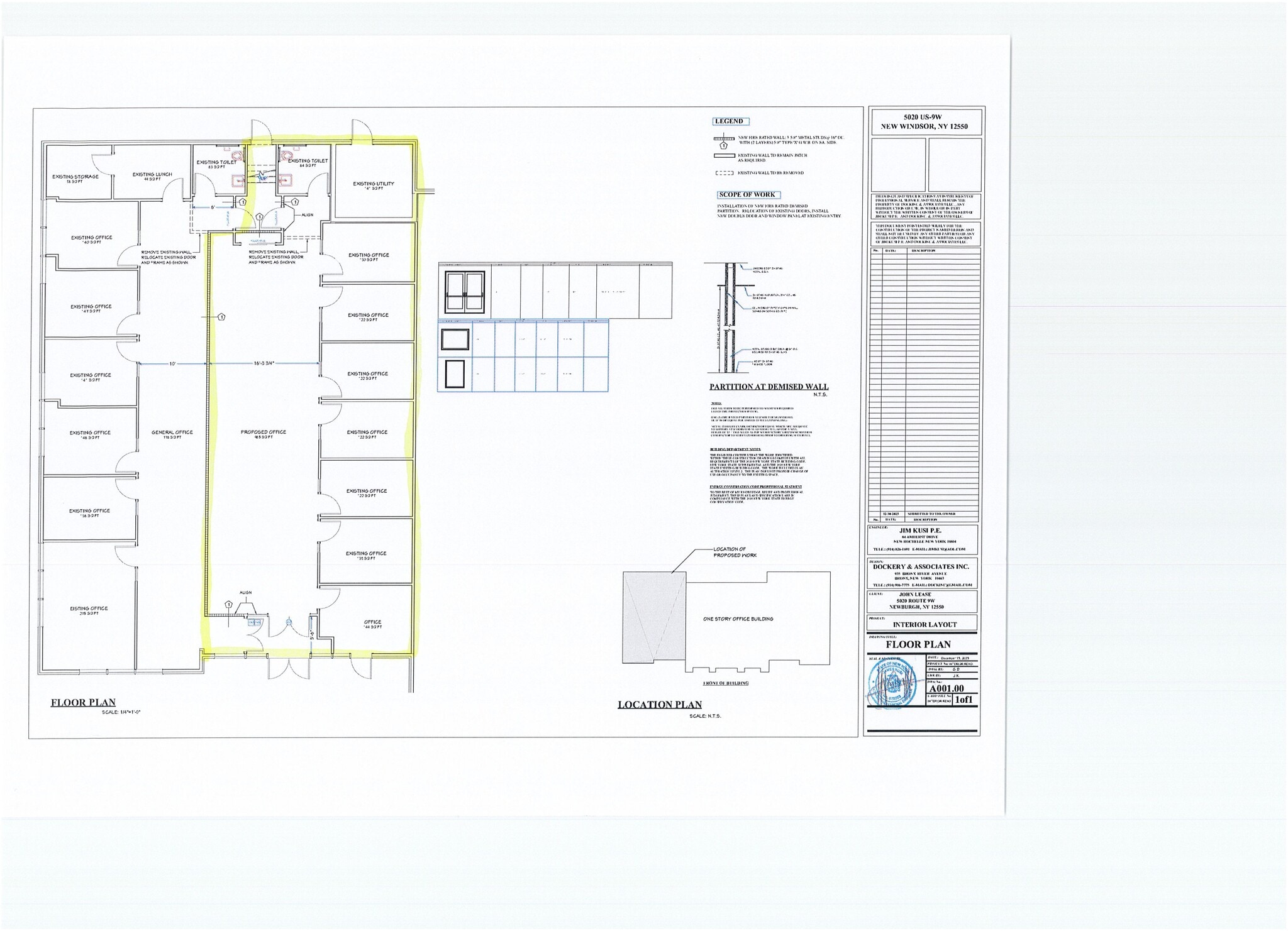 5020 Route 9W, Newburgh, NY for lease Site Plan- Image 1 of 18
