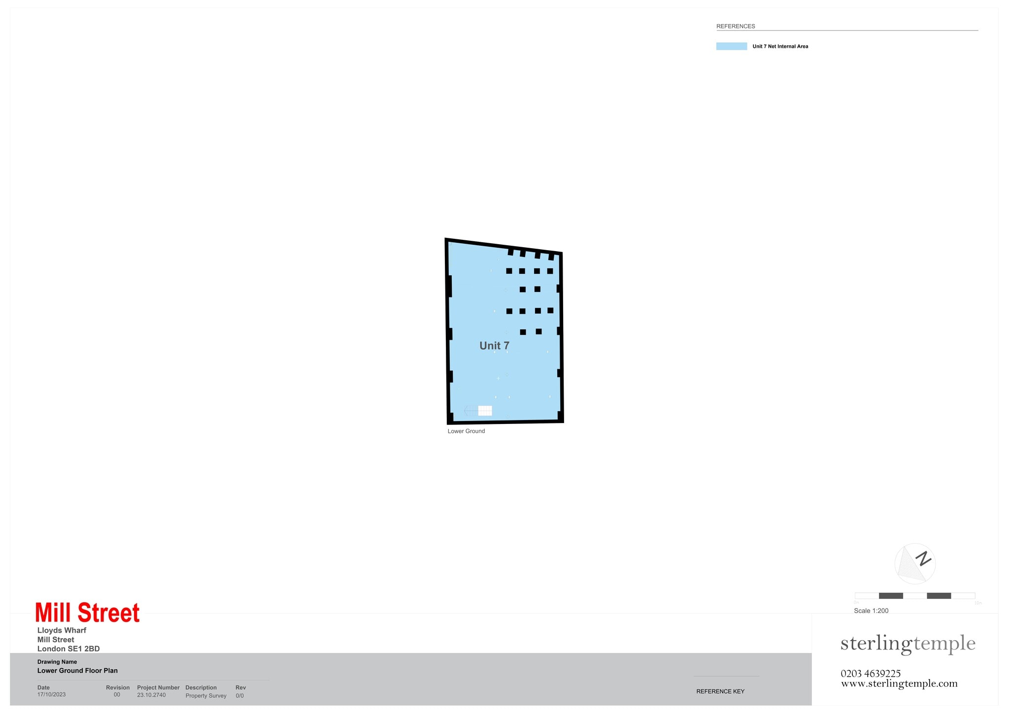 Mill St, London for lease Site Plan- Image 1 of 5