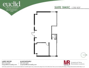 1803 Hicks Rd, Rolling Meadows, IL à louer Plan d’étage- Image 1 de 1