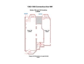 1363-1369 Connecticut Ave NW, Washington, DC for lease Site Plan- Image 2 of 2
