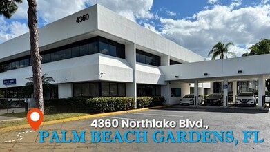 4360 Northlake Blvd, Palm Beach Gardens, FL à louer - Vidéo sur l’inscription commerciale 