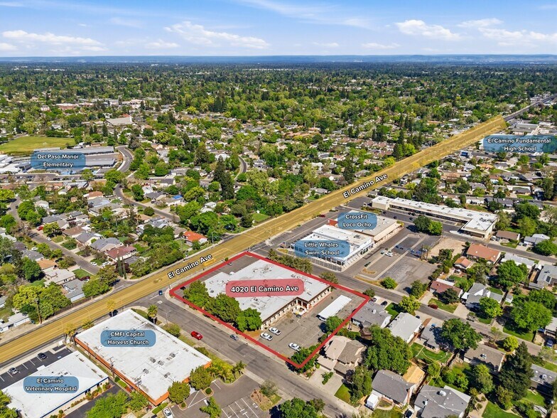 4020 El Camino Ave, Sacramento, CA à vendre - Photo du bâtiment - Image 3 de 23