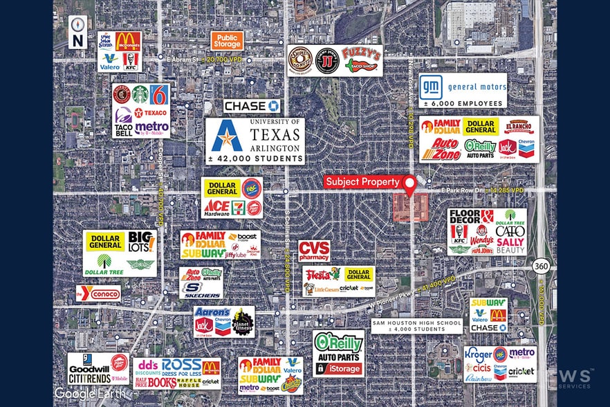 1502-1540 New York Ave, Arlington, TX for lease - Building Photo - Image 3 of 4