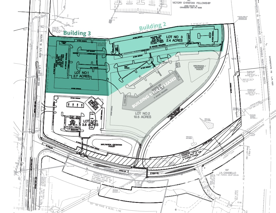 100 Century Blvd, Cranberry Township, PA for lease Site Plan- Image 1 of 1
