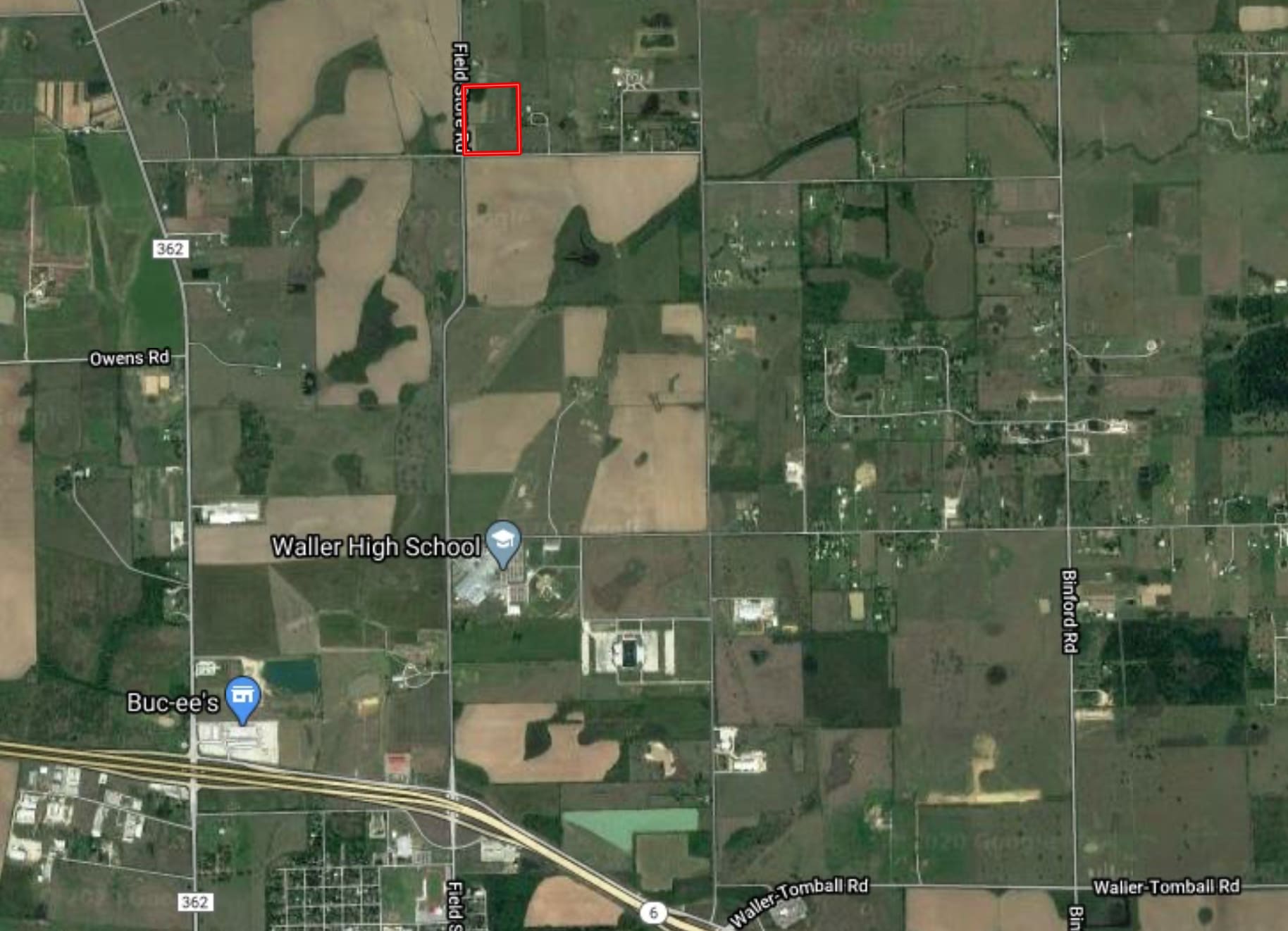 22010 Fields Store Rd, Waller, TX for sale Aerial- Image 1 of 3