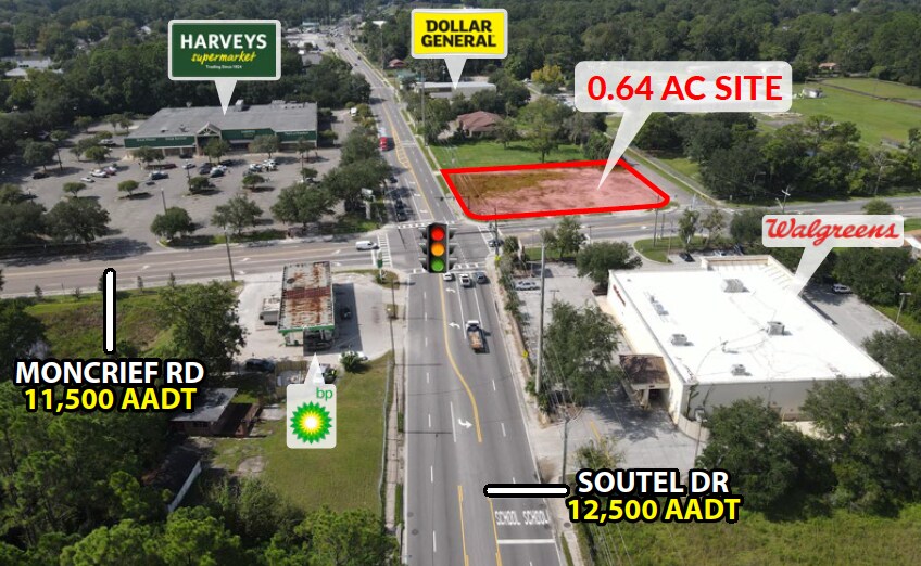 5402 Moncrief Rd W, Jacksonville, FL à vendre - Photo du bâtiment - Image 2 de 4