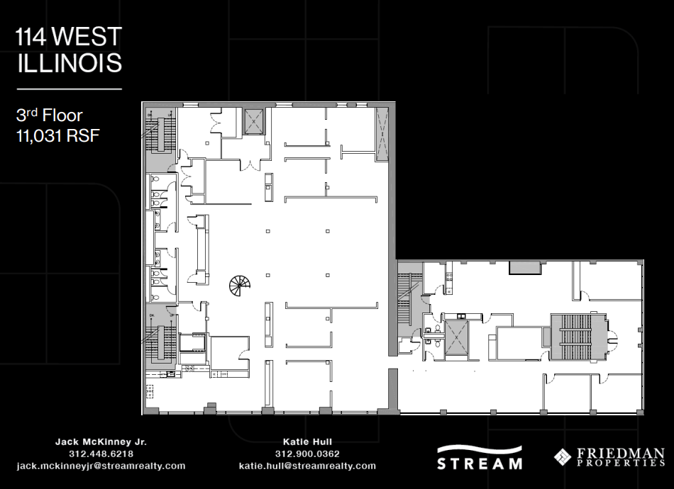 114 W Illinois St, Chicago, IL à louer Plan d  tage- Image 1 de 11