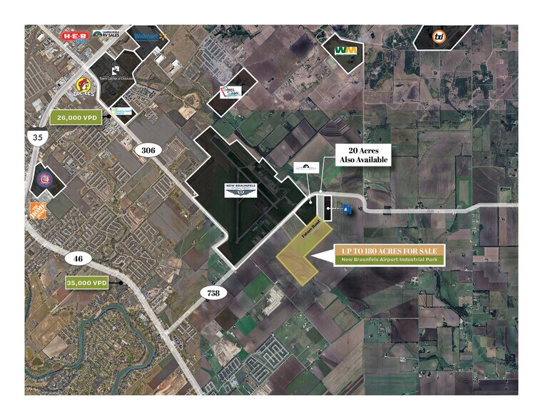 FM 758, New Braunfels, TX à vendre - Photo du bâtiment - Image 2 de 2