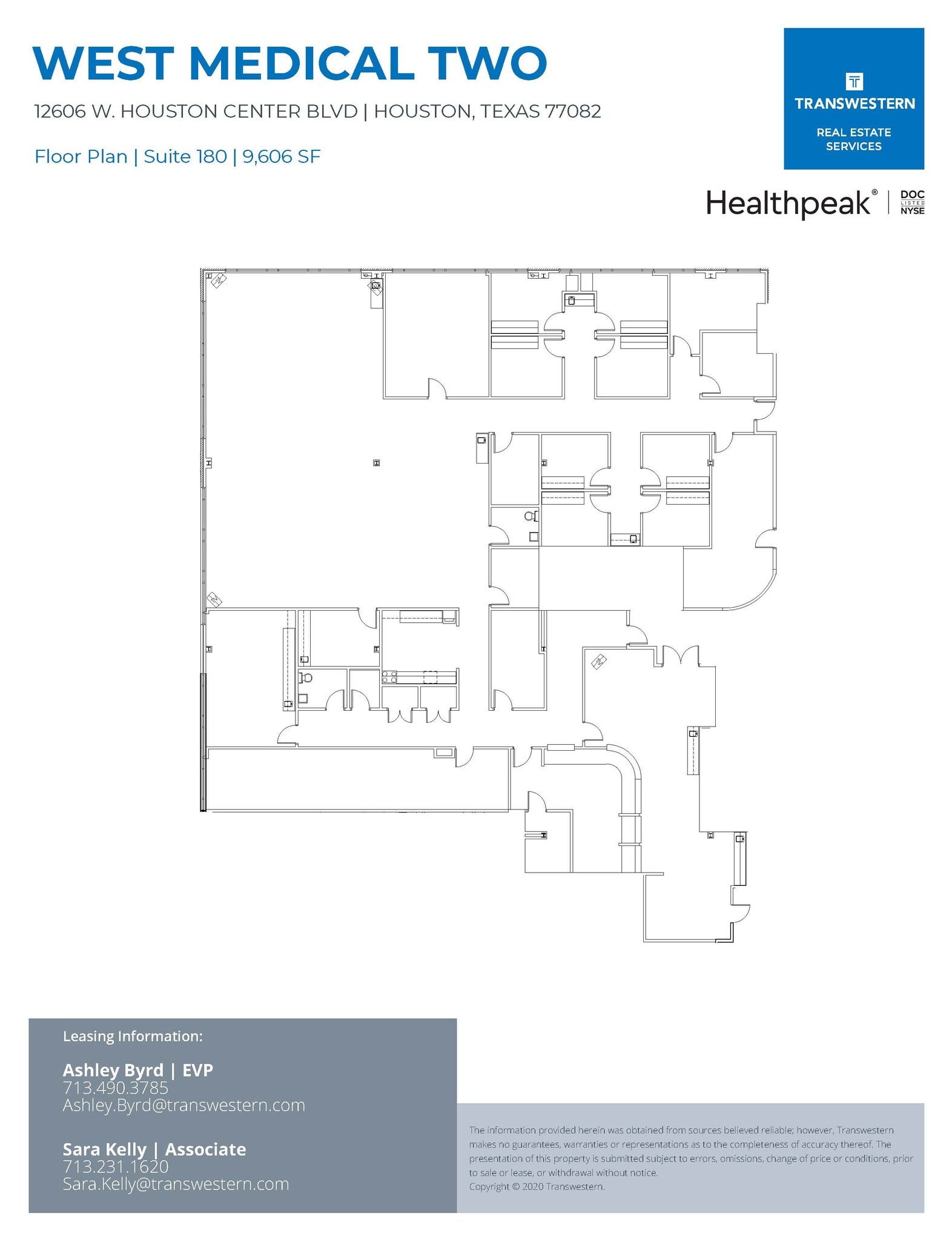 12606 W Houston Center Blvd, Houston, TX for lease Site Plan- Image 1 of 1