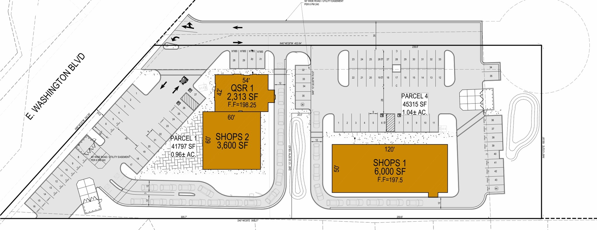 915 E Washington Blvd, Crescent City, CA for lease Site Plan- Image 1 of 3
