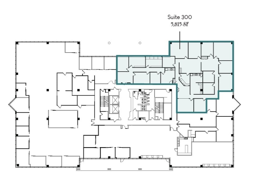12655 Olive Blvd, Creve Coeur, MO for lease Floor Plan- Image 1 of 1