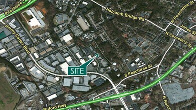 2779 Peterson Pl, Norcross, GA - Aerial  map view