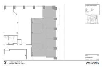 15315 Magnolia Blvd, Sherman Oaks, CA for lease Site Plan- Image 1 of 1