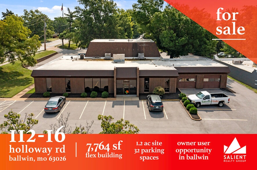 112-116 Holloway Rd, Ballwin, MO for sale - Building Photo - Image 1 of 28