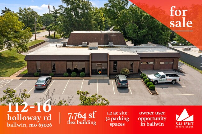 Plus de détails pour 112-116 Holloway Rd, Ballwin, MO - Bureau à vendre