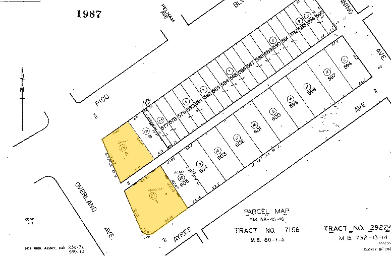 10680 W Pico Blvd, Los Angeles, CA à vendre - Plan cadastral - Image 2 de 2