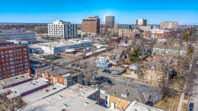 3433-3435 Central St, Kansas City, MO - Aérien  Vue de la carte