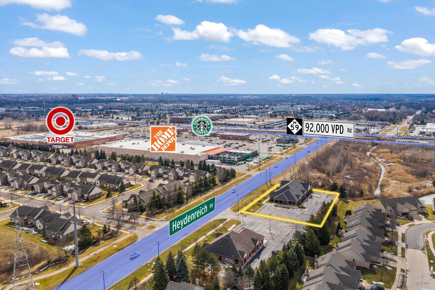 45441 Heydenreich Rd, Macomb Township, MI à vendre - Photo du bâtiment - Image 3 de 3