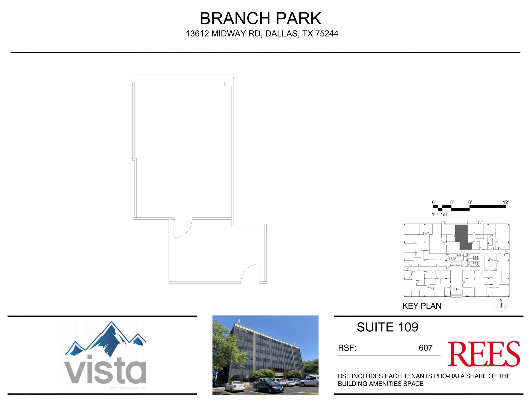 13740 Midway Rd, Farmers Branch, TX à louer Plan de site- Image 1 de 1