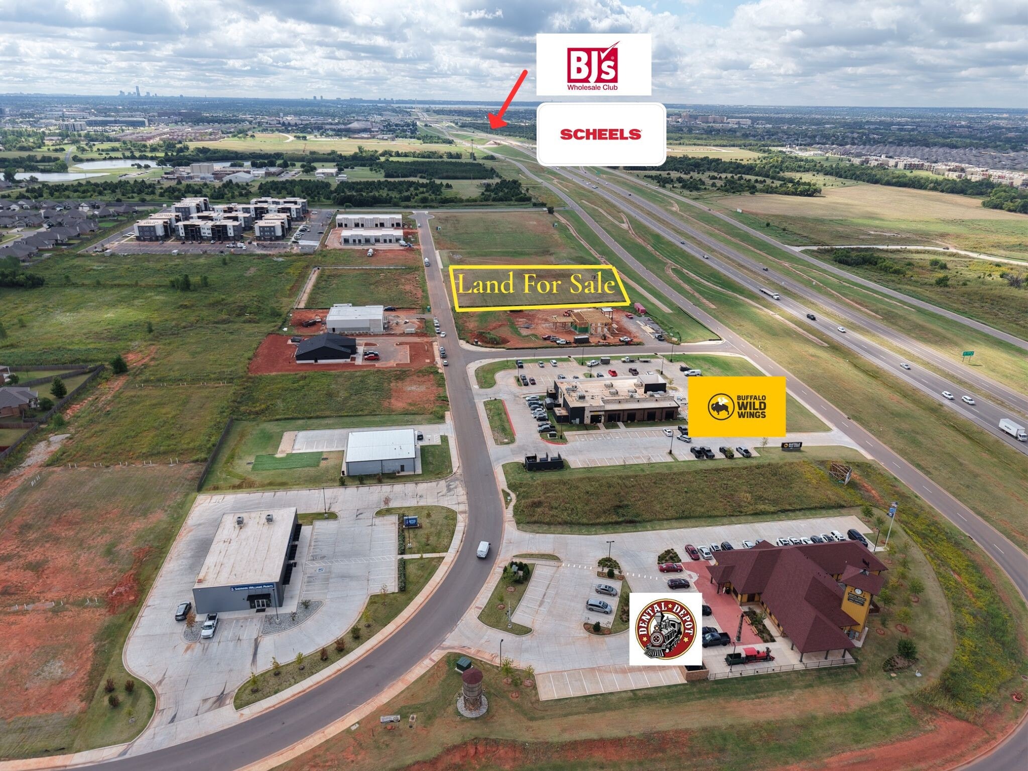 SE Corner of NW 164th St & Portland Ave, Edmond, OK for sale Primary Photo- Image 1 of 2