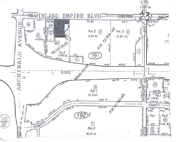 2890 E Inland Empire Blvd, Ontario, CA à vendre - Plan cadastral - Image 2 de 5